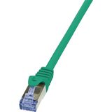 LOGILINK - netwerkkabel - S/FTP CAT6A - 1.00m - groen