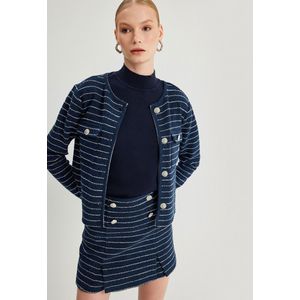 Ronde kraag Normale lengte Vest