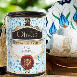Olivos Badzeep | Ottoman Golden Horn Handzeep | Inhoud 2x125gr Zeeptabletten