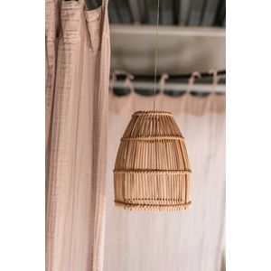 Rotan hanglampje | ⌀17cm | Lampenkap