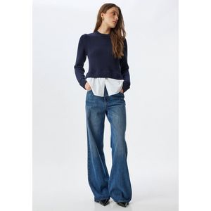 Koton - Trui - Navy - Gebreide Truien