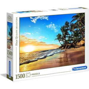 1500-delige Clementoni Puzzel - Tropical Sunrise (1500 stukjes)