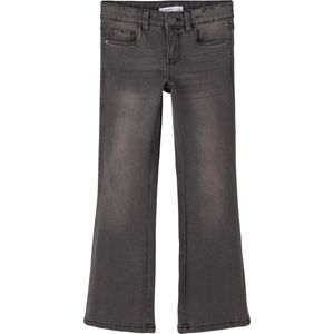 name it NKFPOLLY SKINNY BOOT JEANS 1142-AU NOOS Meisjes Jeans - Dark Grey Denim - Maat 146