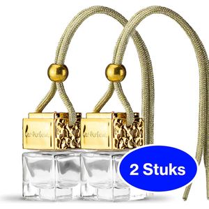 Auto Parfum Deluxe - Carfumy - Black noir - Premium Auto Geurverfrisser - Autoaccessoires - Autoparfum - Parfum Voor Dames - 2 Stuks - Cadeau Vrouwen