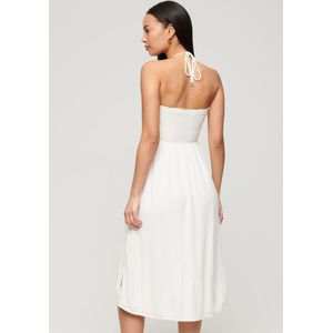 Superdry - Smocked Midi Beach - Lange Jurk