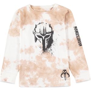 Star Wars - The Mandalorian - The Child Sweater/trui kinderen - Kids 134/140 - Wit/Oranje