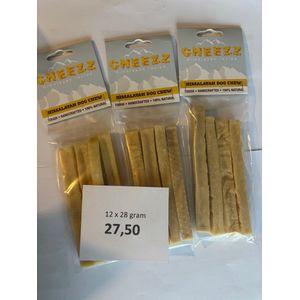 Cheezz kauwstaafjes 12 stuks elk 28 gram