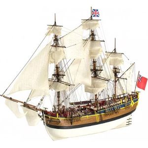 Artesania Latina HMS Endeavour - New Version - Houten Modelbouw Schaal 1/65