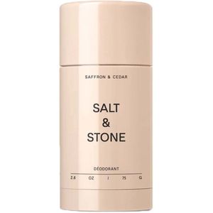 Salt and Stone - Saffron and Cedar - Deodorant Stick - 75 gr