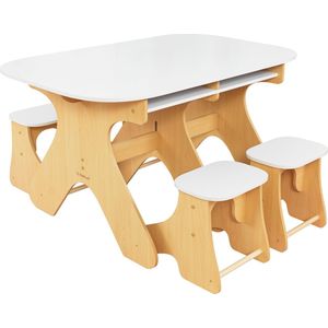 KidKraft Arches Expandable tafel en bank set