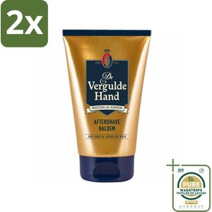 Vergulde Hand Aftershave Balsem 100 ml - Voordeelverpakking - 2 stuks - Aftershave balsem - Huid verzorging