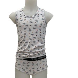 Embrator jongens Ondergoedsetje overall print maat 104/110