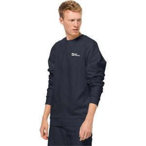 Jack Wolfskin - Essential Crew Neck - Outdoortrui - Blauw