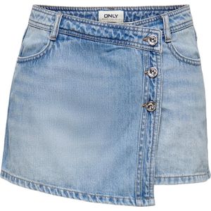 ONLY ONLLESLY REG LB DNM SKORT BJ NOOS Dames Rok - Maat S