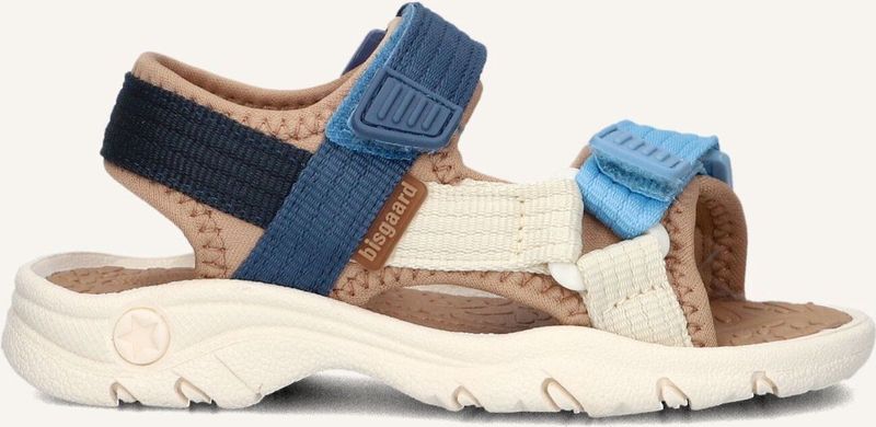 BISGAARD - Sandalen - Blauw - Katoen/Rubber
