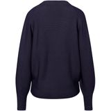 Frank Walder - W51Strick - Vest - Blauw - Effen - Halslijn V-hals