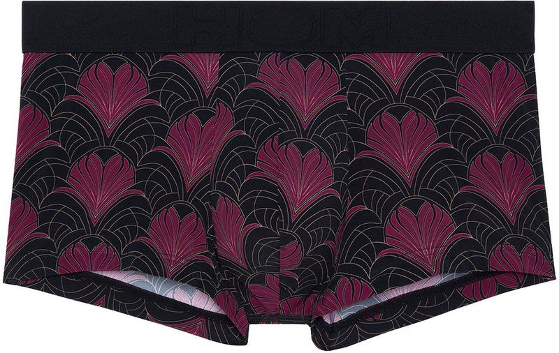 HOM - Carlyle - Trunk - Bordeaux - Art Deco-motief