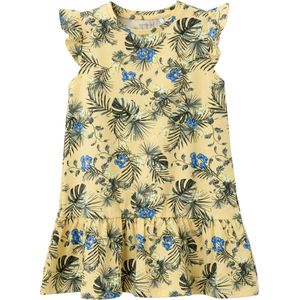 Name it jurk meisjes - geel - NMFflorence - maat 98