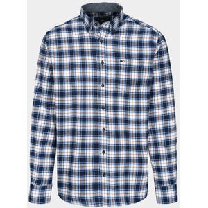 Commander Flag - Casual Hemd - Blauw - Lange Mouw - 1/1 Arm - 214008308/644