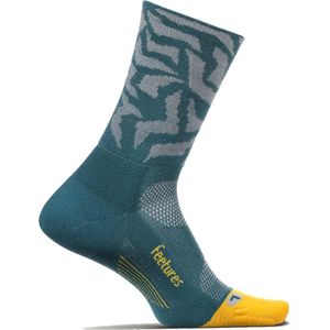 Feetures Elite - Light Cushion - Mini Crew - Savage Teal - 47-51