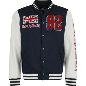 Iron Maiden NOTB Coaches Heren Collegejas - meerkleurig - M