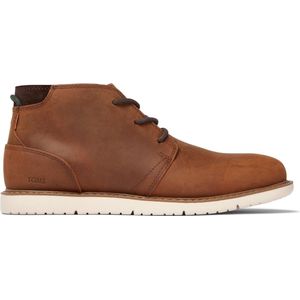 TOMS-CHUKKA BOOT- NAVI-TOPAZ BROWN-LEDER-7