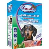 Renske Vers Gestoomd Complete Menu Kalkoen - Eend - 10 x 395 gr - Voordeelverpakking