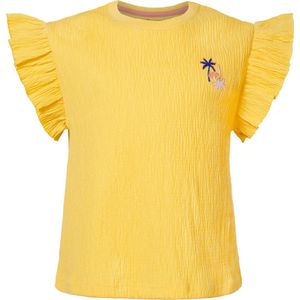 Noppies Girls Tee Eshowe short sleeve Meisjes T-shirt - Banana Cream - Maat 104