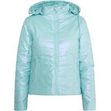 MYMO - Gewatteerde Jas - Lichtblauw - Losse Pasvorm - Warm Gevoerd