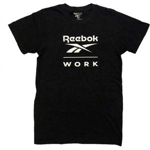 Werk t-shirt | Unisex | Merk: Reebok | Model: 20213 | Kleur: Zwart