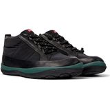 Camper - Peu Pista - Enkellaarsjes - Zwart - Kalfsleer en Textiel