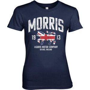 Morris Motor Company Girly Tee Damen T-Shirt Navy-S