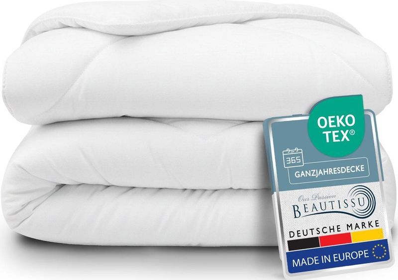 Beautissu - BeauNuit MD - Dekbed - Wit - 155x220 cm - 1000g Microvezel