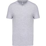 Kariban T-shirt V-hals korte mouwen K357 - Oxford Grey - L