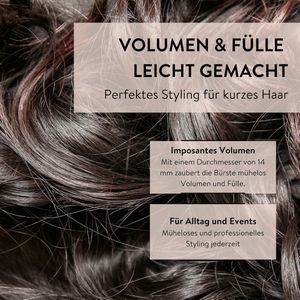 Ronde Baardborstel - Ontwarren en Stylen - Geschikt voor Korte en Middellange Haren