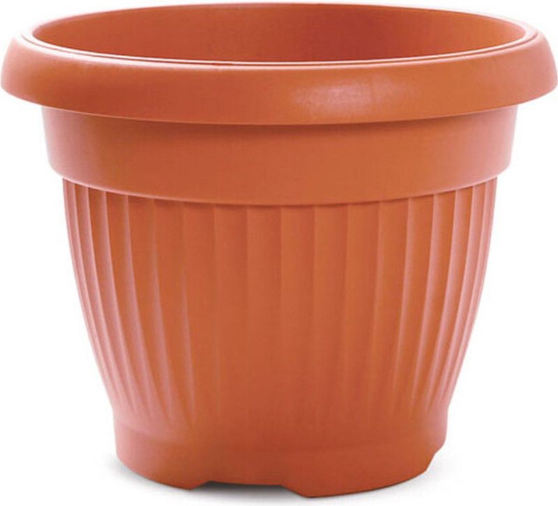 Decoratieve Bloempot - Terra - D35cm H27.5cm - Terracotta