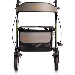 Excel 3-Motion - Lichtgewicht Rollator - Sage Green - Opvouwbaar - 8 kg