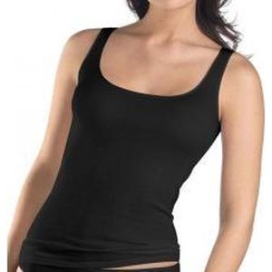 Hanro  Cotton Seamless Topje 1604 zwart