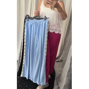 Sterrenbroek - star - wijd model - zachte stof - musthave - Kleur Fuchsia - One Size - vanaf maat 40/42