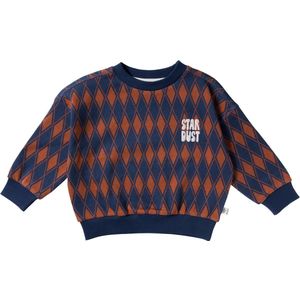 Checker | Wide Sweater