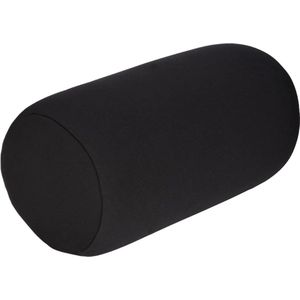 Pillow microparel reis- en thuis kussen rolbaar neksteun rugkussen zwart met micro mini-kussen voor goede nachtrust .