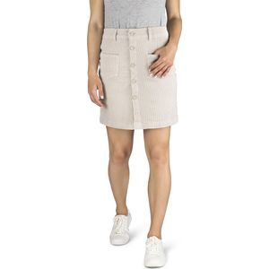 DENIMFY Dames Rok DFAlina regular fit Beige L Volwassenen