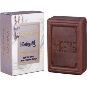 Harem's - Natural Donkey Milk Soap - Face & Body - 120 g - Hyaluronic Acid - Collagen - Ezel Ezelinnen Melk Zeep