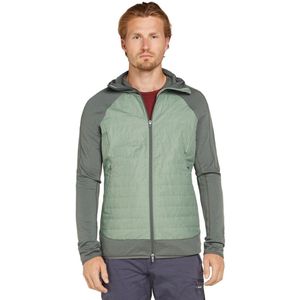 Icebreaker - Merino Quantum Hybrid - Sweatshirt - Groen - Met Rits