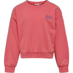 Only sweater meisjes - roze - KOGlucinda - maat 110/116
