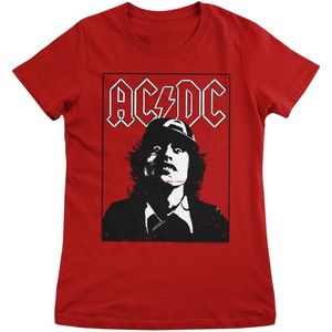 AC/DC Damen Lock Up Your Daughters Girly Tee PS-5-ACDC005-H69-17 Red-M