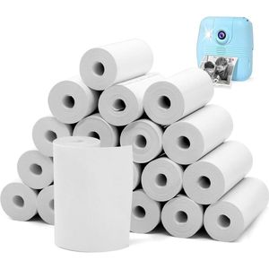 Thermal Paper Refill - Kids Camera Printing Paper - 57mm Instant Camera Paper - 20 Rolls