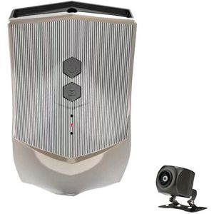 2K HD Nachtzichtcamera Spraakbediening Voor-/Achtercamera Auto Videorecorder + WiFi