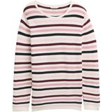 TOM TAILOR - MY TRUE ME - Gebreide Trui - Rose - Gemaakt van Biologisch Katoen