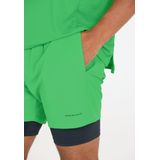 ENDURANCE - Kros - 2-in-1 Shorts - Heren - Sneldrogend - Polyester en Elastaan
